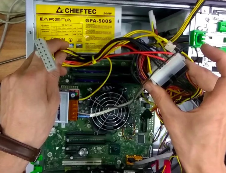 ремонт блока питания пк в Междуреченске